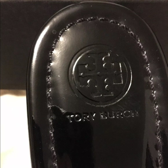 Tory Burch Miller Black Patent Leather size 9.5 - Picture 6 of 8